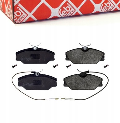 Febi bilstein 16381 набор тормозных колодок тормозных, тормоза дисковые фото №1