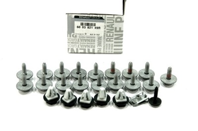 Набір кліпси підкрилок передній renault talisman оригінал фото №1