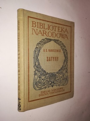 SATYRY - A. S. Naruszewicz (BN 1962)