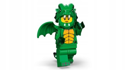 Minifigurka LEGO 71034 seria 23 Zielony smok