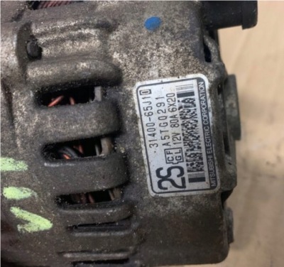 Subaru tribeca legacy 3.0 h6 генератор a3tg0591 фото №1