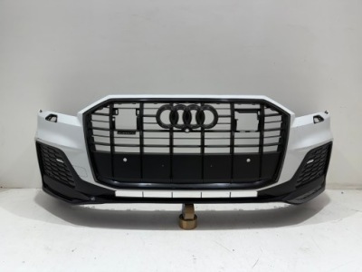 Audi q7 ii 4m0 lift s-line бампер передний решётка радиатора решётка перед фото №1