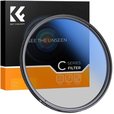 Filtr polaryzacyjny kołowy K&F Concept Classic HMC CPL - 67 mm