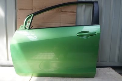 MAZDA 2 DE II DE PUERTA IZQUIERDA PARTE DELANTERA 36A COLOR VERDE 2009ROK VENTANAS  