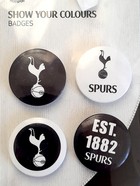 Odznaki buttony Tottenham Hotspur Londyn oficjalne