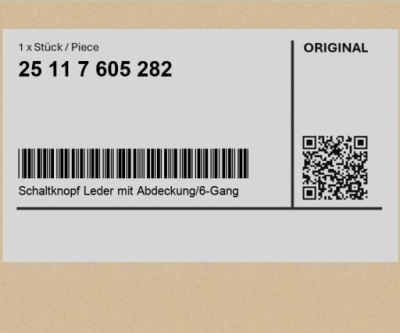 Тримач. dzw. zm. передача. з osł., skóra/6-b. mini r56 lci clubman r55 lci coupé фото №1