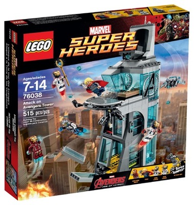 LEGO Super Heroes 76038 atak na wieżę Avengrsów