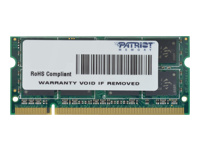 PATRIOT PSD22G8002S Patriot 2GB 800MHz DDR2 Non-ECC CL6 SODIMM