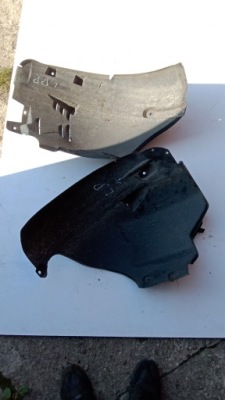 Подкрылок левая передние полный mercedes w211 фото №1