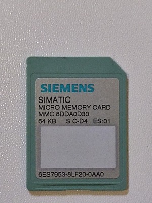 Karta pamięci SIEMENS 6ES7953-8LF20-0AA0 FV