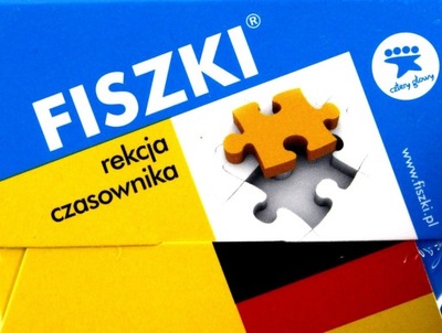 FISZKI NIEMIECKI REKCJA CZASOWNIKA (KSIĄŻKA)