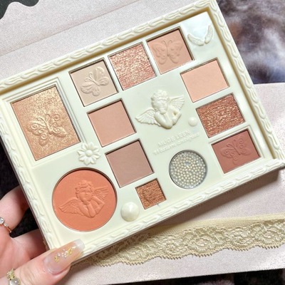 Cień do powiek HOJO 12 kolorów Nude shimmer paleta