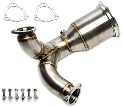 Downpipe DeCat TA TECHNIX 06AU013 AUDI S4 B9 (8W2, 8WC)