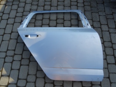 Skoda octavia iii kombi дверь задние правое серебристые фото №1