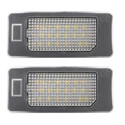 Фонари номерного знака led skoda octavia 3 iii rapid 2012- фото №1