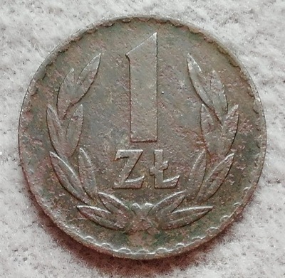 Stara moneta 1 zł 1949 miedzionikiel Polska