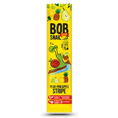 Bob Snail Stripe gruszka-ananas 14g