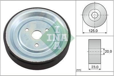 RUEDA POLEA DE BOMBA DE AGUA BMW 1 11-  