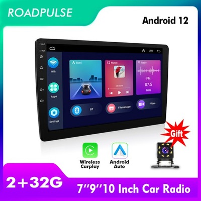 Car Radio 2din Android12 Universal GPS WIFI/Bluetooth Screen 7''