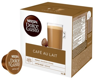 Kapsułki NESCAFE Dolce Gusto Cafe Au Lait