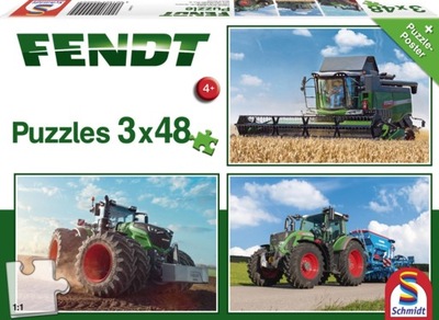 Puzzle Fendt zestaw