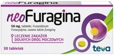 NeoFuragina Lek na zakażenie dróg moczowych 30 tab