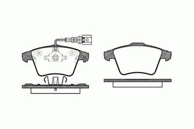 PADS BRAKE FRONT VW TOUAREG 02-  