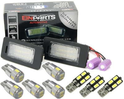 Skoda octavia 3 освітлення салону led + панель фото №1