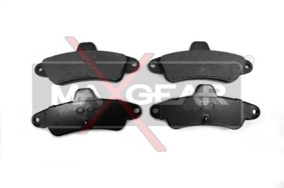 MAXGEAR 19-0496 КОЛОДКИ ТОРМОЗНЫЕ ЗАД FORD MONDEO 93- БЕЗ ДАТЧИКОВ