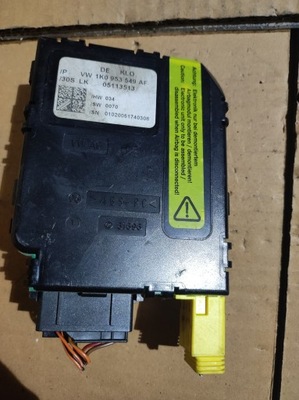 Модуль датчик kąta поворота volkswagen 1k0953549af фото №1