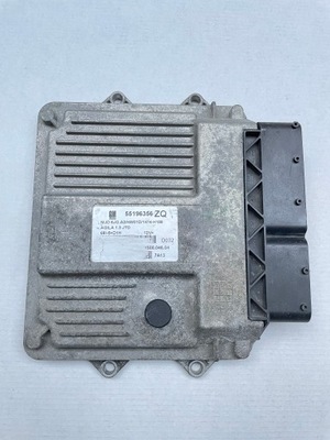 Ecu 55196356 zq opel agila 1.3 cdti фото №1
