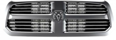 Решётка радиатора dodge ram 1500 13-19 фото №1