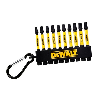 Zestaw bitów DeWalt DT7275 10 sztuk