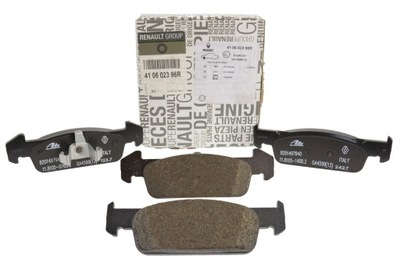 Тормозные колодки перед logan sandero 2 8201497945 410602396r фото №1