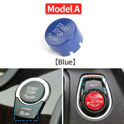 Car Engine Start Stop Button Cover Trim Cap For BMW F10 F11 F20 F21 ~66697