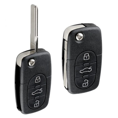 3 SUBSTITUTO KLAPKAMI PARA AUDI A2 A3 A4 A6 A8 TT KEYS STYLIZACJA  