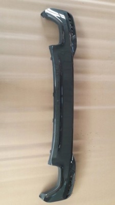 Bmw 5 g30 g31 накладка диффузор бампера задняя фото №1