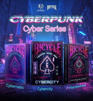 Rowerowe karty do Bicycle Cyberpunk Cybercity