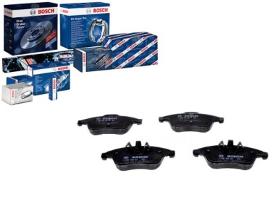 Комплект тормозных колодок тормозных bosch 410600629r 41060 фото №1