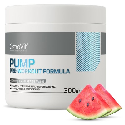 OstroVit PUMP Pre-Workout 300 g NEW ALANINA POMPA