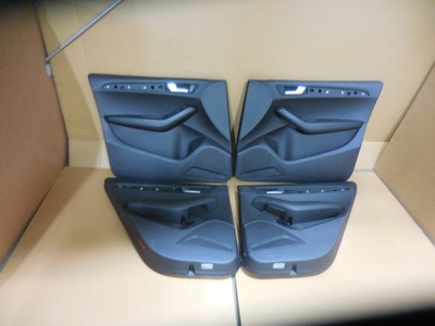 Audi q5 8r обшивка оббивка двері лівий задня шкіра фото №1