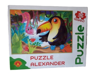 Puzzle gigant 36 elementów Aleksander