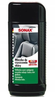 SONAX MLECZKO DO CZYSZCZENIA SKÓRY 250 ML