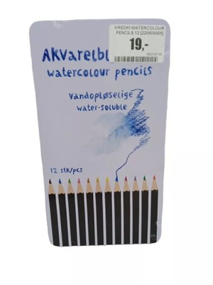 KREDKI AKWARELOWE WATERCOLOUR PENCILS 12