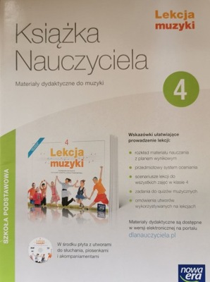 LEKCJA MUZYKI klasa 4 książka nauczyciela