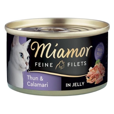 Miamor Feine Filets Dose tuńczyk i kalmary 100g