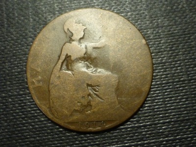 1/2 Penny,1914r.