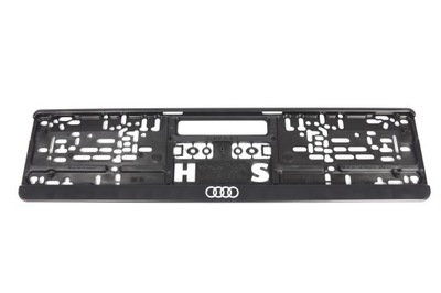 CUADRO TABLAS REJESTRACYJNEJ AUDI UNIKAT ASO BLACK  