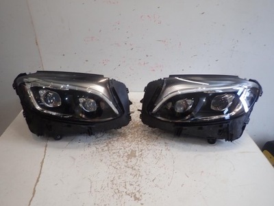 Лампа перед левая mercedes glc w253 full led a253 фото №1