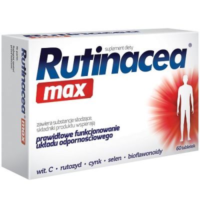 RUTINACEA MAX na odporność 60 tabletek